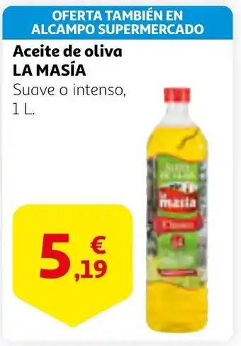 Alcampo LA MASÍA Aceite de oliva oferta