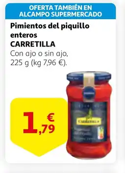 Alcampo CARRETILLA Pimientos del piquillo enteros oferta