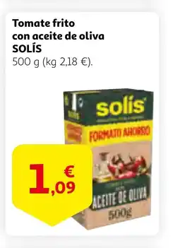 Alcampo SOLÍS Tomate frito con aceite de oliva oferta