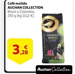 Alcampo AUCHAN COLLECTION Café molido oferta