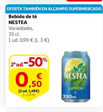 Alcampo NESTEA Bebida de té oferta