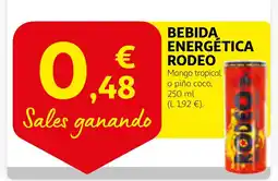 Alcampo RODEO Bebida energética oferta