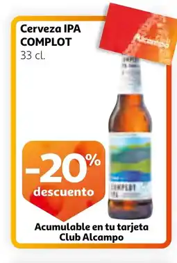 Alcampo IPA COMPLOT Cerveza oferta