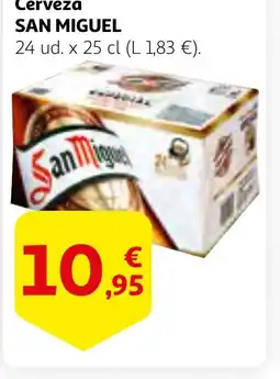 Alcampo SAN MIGUEL Cerveza oferta