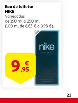 Alcampo NIKE Eau de toilette oferta