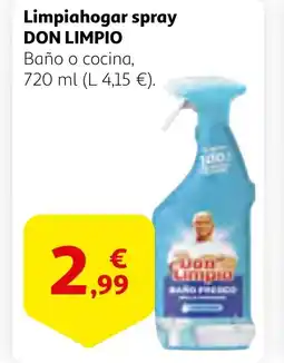 Alcampo DON LIMPIO Limpiahogar spray oferta