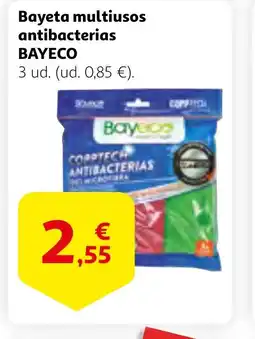 Alcampo BAYECO Bayeta multiusos antibacterias oferta