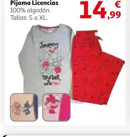 Alcampo Pijama Licencias oferta