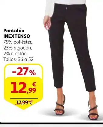 Alcampo INEXTENSO Pantalón oferta