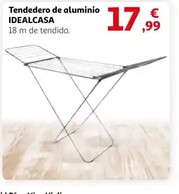 Alcampo Tendedero de aluminio oferta