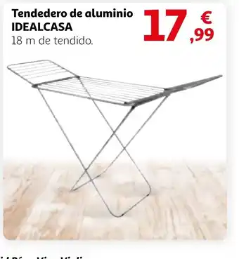 Alcampo Tendedero de aluminio oferta