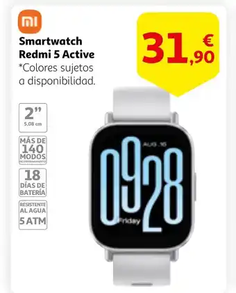 Alcampo Smartwatch Redmi 5 Active oferta