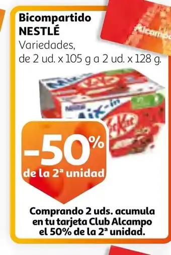 Alcampo NESTLÉ Bicompartido oferta