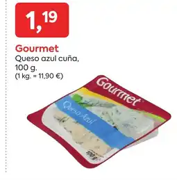 Suma Supermercados GOURMET Queso azul cuña oferta