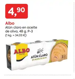 Suma Supermercados ALBO Atún claro en aceite oferta