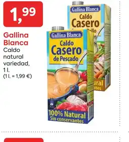 Suma Supermercados GALLINA BLANCA Caldo natural variedad oferta