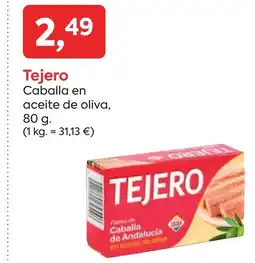 Suma Supermercados TEJERO Caballa en aceite de oliva oferta