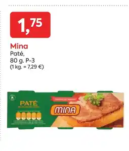 Suma Supermercados MINA Pate oferta