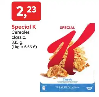 Suma Supermercados SPECIAL K Cereales classic oferta