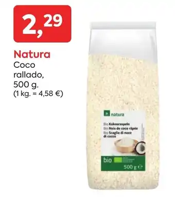 Suma Supermercados NATURA Coco rallado oferta