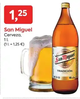 Suma Supermercados SAN MIGUELCerveza oferta