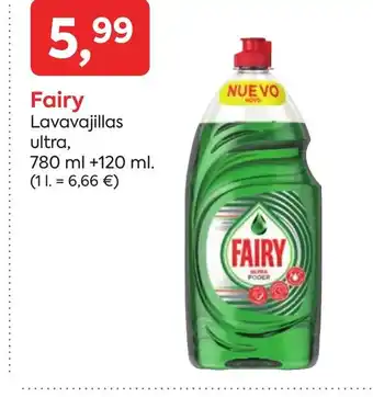 Suma Supermercados FAIRY Lavavajillas ultra oferta