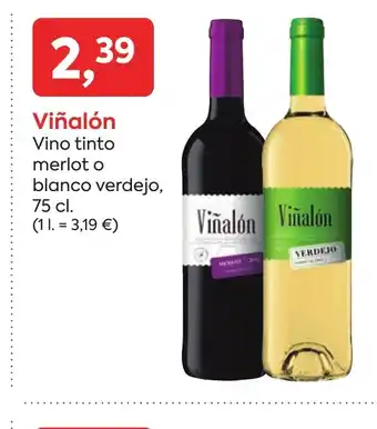 Suma Supermercados Vino tinto merlot o blanco verdejo oferta