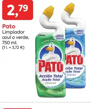 Suma Supermercados PATO Limpiador azul o verde oferta