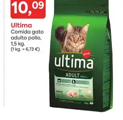 Suma Supermercados ULTIMA Comida gato adulto pollo oferta