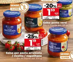 Dia Salsa per pasta arrabiata / ricotta / napolitana oferta