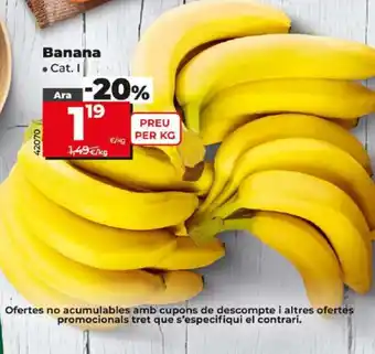 Dia Banana oferta