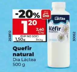 Dia Quefir natural oferta