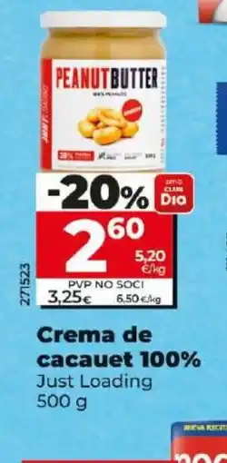 Dia Crema de cacauet 100% oferta