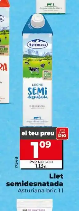 Dia Llet semidesnatada oferta