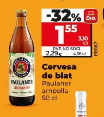 Dia Cervesa de blat oferta