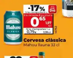 Dia Cervesa clàssica oferta