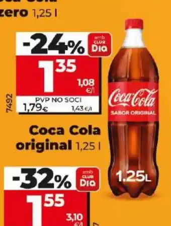 Dia COCA COLA original oferta