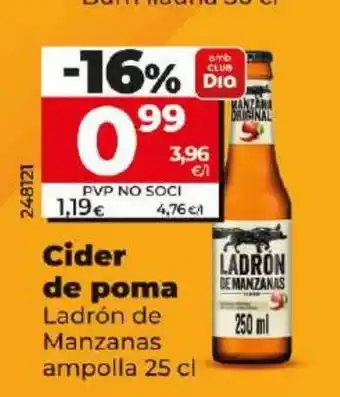 Dia Cider de poma oferta