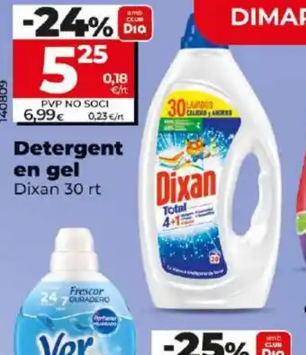 Dia Detergent en gel oferta