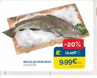 Cash Ecofamilia Bacalao noruego oferta