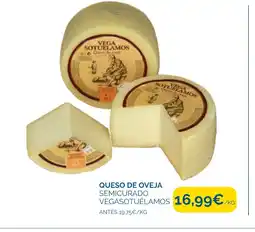 Cash Ecofamilia Queso de oveja semicurado oferta