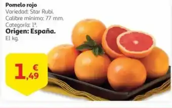 Alcampo Pomelo rojo oferta