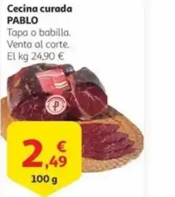 Alcampo Cecina curada PABLO oferta