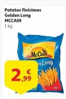 Alcampo Patatas finísimas Golden Long MCCAIN oferta