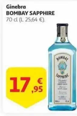 Alcampo Ginebra BOMBAY SAPPHIRE oferta