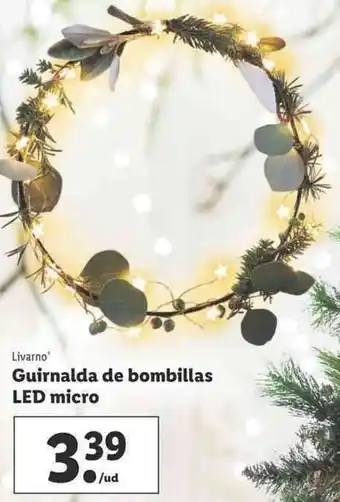 Lidl Guirnalda de Bombillas LED Micro oferta
