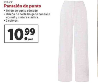 Lidl Esmara Pantalón de Punto oferta