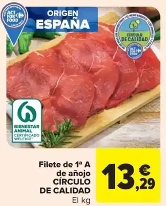 Carrefour Market Filete de 1ª A de añojo oferta