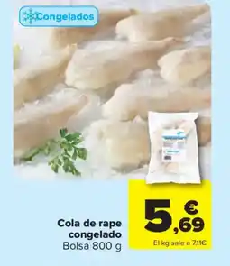 Carrefour Market Cola de rape congelado oferta