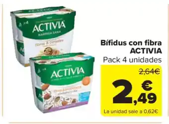 Carrefour Market ACTIVIA Bífidus con fibra oferta